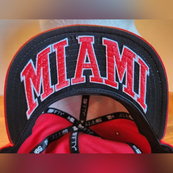 Miami Heat New Era Hardwood Classics Hat - Picture 5 of 6